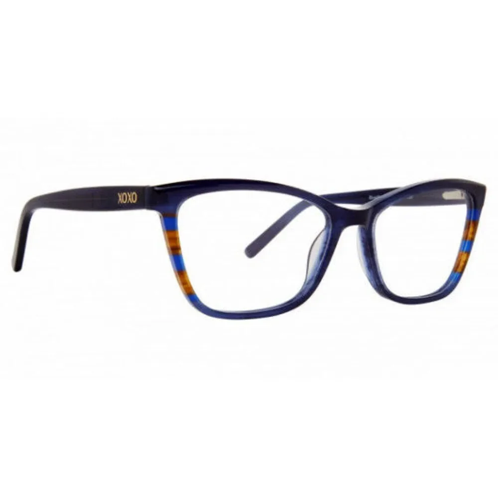 NWT Xoxo XO SUVA BLUE 55mm New Eyeglasses